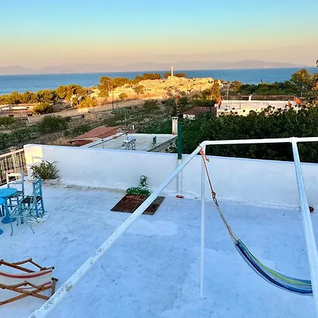 Appartement Vue Sur Mer Soul Family, Egine Aegina Exterior photo
